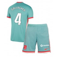 Atletico Madrid Conor Gallagher #4 Vieras Peliasu Lasten 2024-25 Lyhythihainen (+ Lyhyet housut)